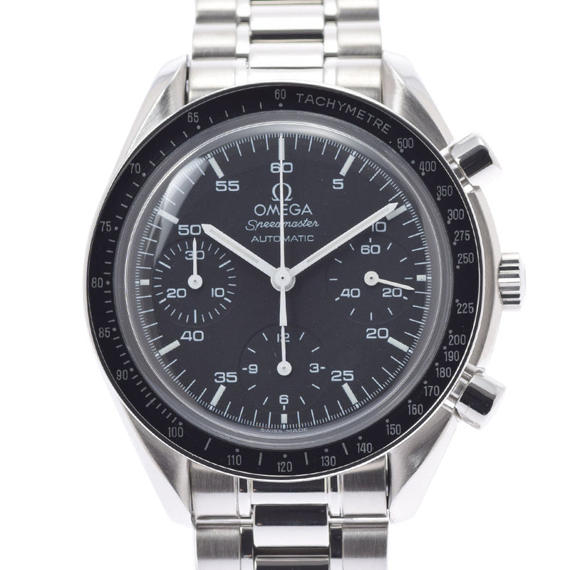 Omega Omega Speed Master Chronograph 3510.50男士SS观看自动黑色拨号A级使用Ginzo