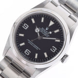ROLEX Rolex Explorer 1 EX1 114270 Men's SS Watch Automatic Black Dial A Rank used Ginzo