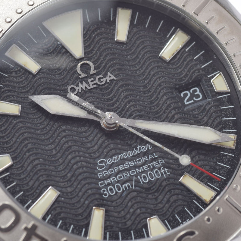 OMEGA オメガ シーマスタープロフェッショナル 2230.50 メンズ SS 腕時計 自動巻き 黒文字盤 ABランク 中古 銀蔵