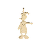 Other Donald Duck Unisex K18YG Pendant Top A Rank used Ginzo