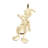 Other Donald Duck Unisex K18YG Pendant Top A Rank used Ginzo