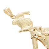 Other Donald Duck Unisex K18YG Pendant Top A Rank used Ginzo