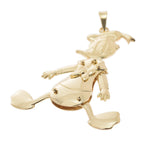 Other Donald Duck Unisex K18YG Pendant Top A Rank used Ginzo