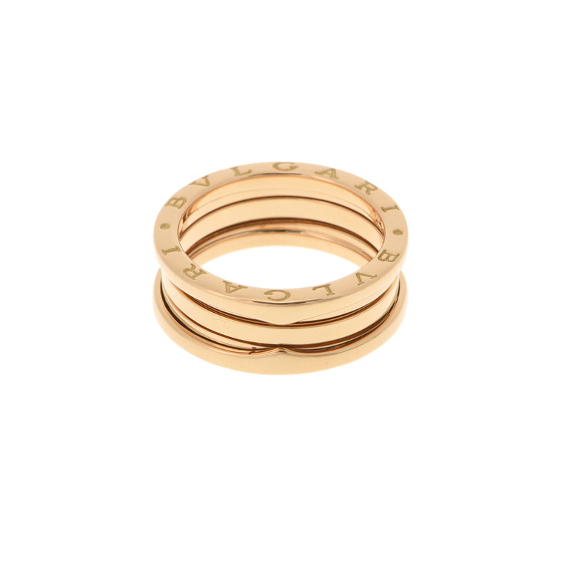 BVLGARI Bulgari B-ZERO #59 Size S 18 Unisex K18YG Ring / Ring A Rank Used Ginzo