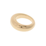 CHAUMET Shome Annuling No. 10 Ladies K18YG/Coled Stone Ring/Ring A Rank Used Ginzo