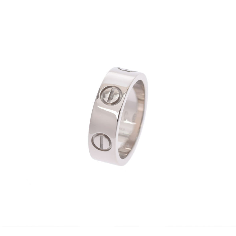 Cartier Cartier Love Ring #48 7.5 Ladies K18WG Ring / Ring A Rank used Ginzo