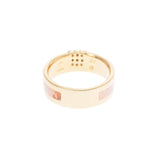 Other Yumiko Yamazaki Red Bank/Diamond 0.18ct No. 19 Ladies K18YG Ring/Ring A Rank used Ginzo