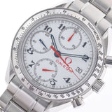 OMEGA Omega Speed ​​Master Olympic Collection 3513.20 Men's SS Watch Automatic Wraday White Dial A Rank Used Ginzo