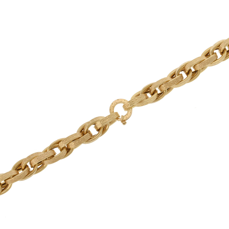 UNOAERRE Unoa Elien Sex K18 Yellow Gold Necklace A Rank used Ginzo