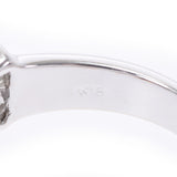 PONTE VECCHIO Ponte Vequio Heart Diamond 1.40ct Ladies K18WG/PG Ring/Ring A Rank Used Ginzo