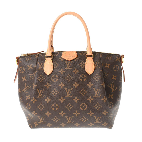 LOUIS VUITTON ルイヴィトン モノグラム テュレン PM 2WAY ブラウン M48813 レディース モノグラムキャンバス ハンドバッグ Aランク 中古 銀蔵