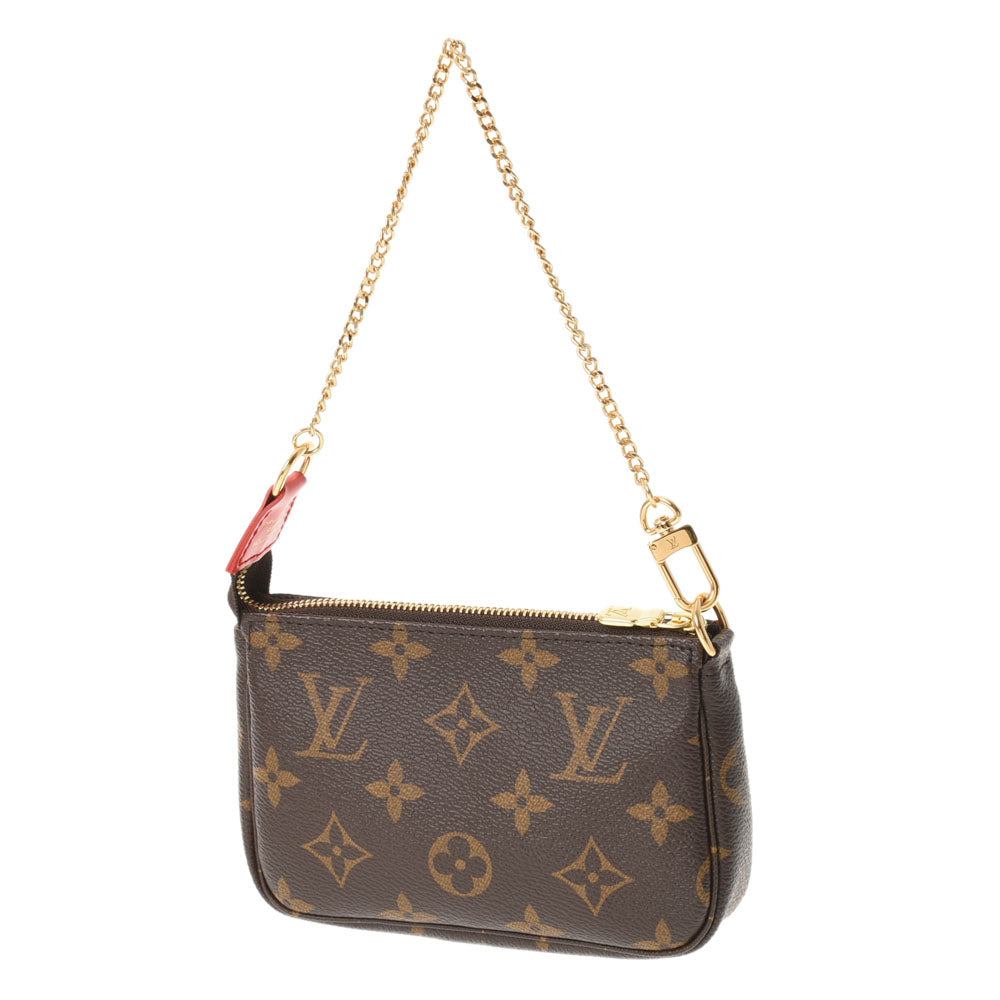 LOUIS VUITTON ルイヴィトン モノグラム ミニポシェットアクセソワール ヴィヴィエンヌ M69976 レディース モノグラムキャンバス  アクセサリーポーチ 新同 中古 - Generazioni