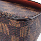 LOUIS VUITTON Louis Vuitton Damier Recolator Brown N51299 Ladies Dami Cambus Leather Handbag A Rank Used Ginzo