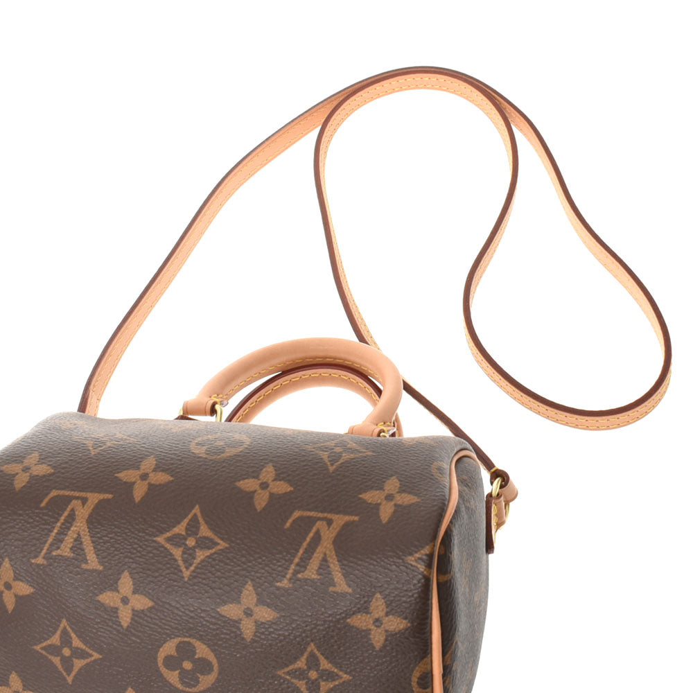 ルイヴィトンナノスピーディ 14145 ブラウン レディース モノグラムキャンバス ショルダーバッグ M61252 LOUIS VUITTON 中古  – 銀蔵オンライン