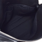 HERMES Hermes Sack Ebu MM Black Silver Bracket □ I engraved (around 2005) Unisex Leather Canvas Handbag AB Rank Used Ginzo