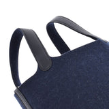 HERMES Hermes Picotan Lock Touch PM Blue Nui/Black Y engraved (around 2020) Ladies Swift Felt Handbag Unused Ginzo