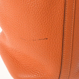HERMES エルメス ピコタンロック PM  オレンジ シルバー金具 □M刻印(2009年頃) レディース トリヨンクレマンス ハンドバッグ Bランク 中古 銀蔵