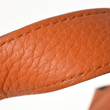 HERMES エルメス ピコタンロック PM  オレンジ シルバー金具 □M刻印(2009年頃) レディース トリヨンクレマンス ハンドバッグ Bランク 中古 銀蔵