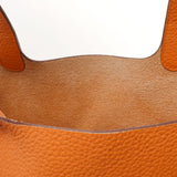 HERMES エルメス ピコタンロック PM  オレンジ シルバー金具 □M刻印(2009年頃) レディース トリヨンクレマンス ハンドバッグ Bランク 中古 銀蔵