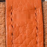 HERMES エルメス ピコタンロック PM  オレンジ シルバー金具 □M刻印(2009年頃) レディース トリヨンクレマンス ハンドバッグ Bランク 中古 銀蔵