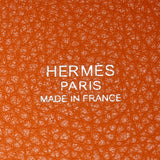 HERMES エルメス ピコタンロック PM  オレンジ シルバー金具 □M刻印(2009年頃) レディース トリヨンクレマンス ハンドバッグ Bランク 中古 銀蔵