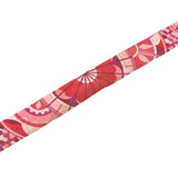 爱马仕爱马仕（Hermes Hermes）twilly旧标签几何花图案粉红色女士丝绸丝绸100％围巾AB级使用Ginzo