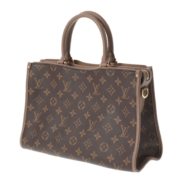 LOUIS VUITTON ルイヴィトン モノグラム ポパンクールPM 2WAYバッグ トープグラセ M43433 レディース モノグラムキャンバス ハンドバッグ Aランク 中古 銀蔵