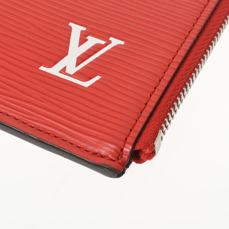 LOUIS VUITTON Louis Vuitton Epochet Jules GM Supreme Collaboration Red/White M67722 Men's Epireather Clutch Bag A Rank used Ginzo