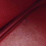爱马仕爱马仕·林迪34 2way袋胭脂garance□P雕刻（2012年左右）女士托里昂·莱曼斯·手提包AB级使用Ginzo