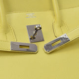 HERMES Hermes Birkin 35 Sofre Silver Bracket □ Q -engraved (around 2013) Ladies Vo Epson Handbag A Rank Used Ginzo