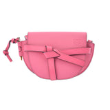 Loewe Loebe Gate Dual Bag Mini Pink Ladies小腿肩带新二手Ginzo