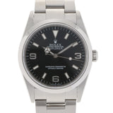 ROLEX Rolex Explorer 1 EX1 114270 Men's SS Watch Automatic Black Dial A Rank used Ginzo