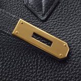 HERMES エルメス バーキン35 黒 ゴールド金具 □G刻印(2003年頃) ユニセックス トゴ ハンドバッグ ABランク 中古 銀蔵