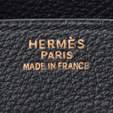 爱马仕爱马仕（Hermes Hermes Birkin）35黑色金支架□g雕刻（2003年左右）中性戈多手提包AB级使用Ginzo