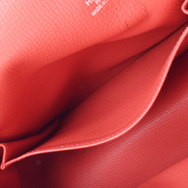 HERMES エルメス ジプシエール34 ブーゲンビリア シルバー金具 □N刻印(2010年頃) ユニセックス トリヨンクレマンス ショルダーバッグ ABランク 中古 銀蔵