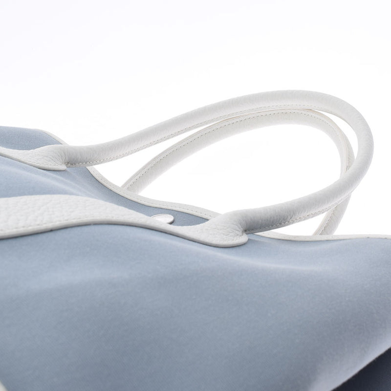 HERMES Hermes Garden Party PM Bluin T engraved (around 2015) Unisex Toal Wal Officier Handbag AB Rank Used Ginzo