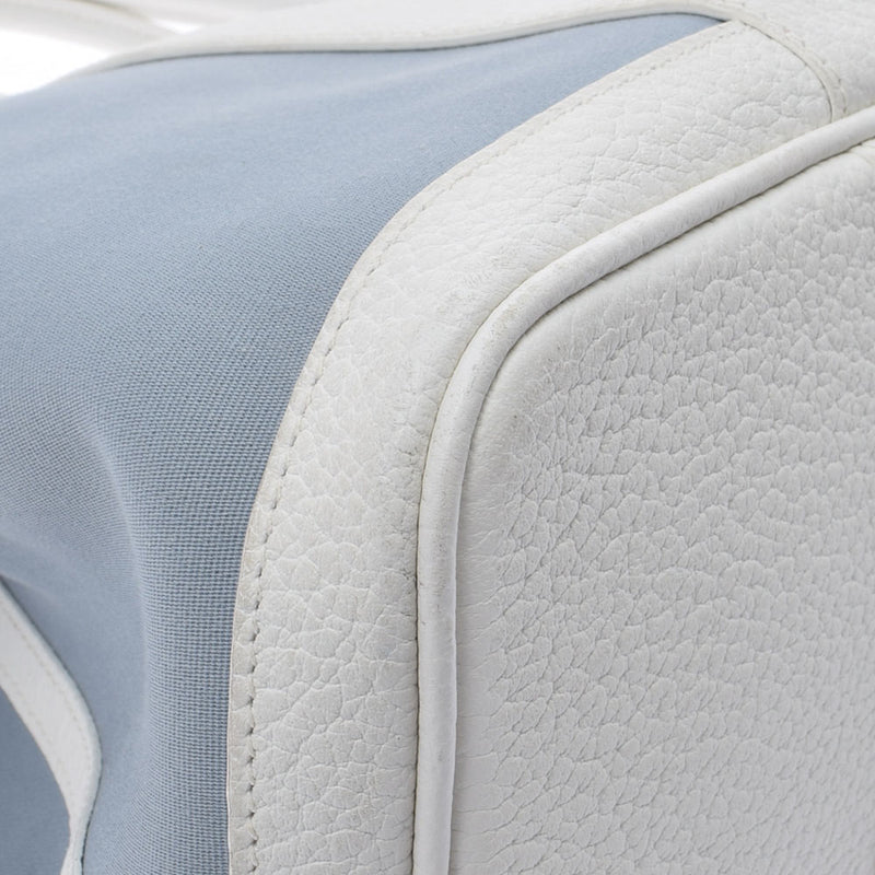 HERMES Hermes Garden Party PM Bluin T engraved (around 2015) Unisex Toal Wal Officier Handbag AB Rank Used Ginzo