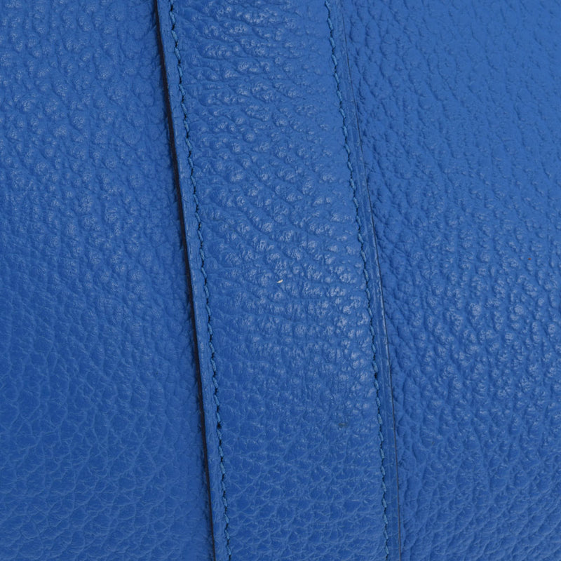 HERMES Hermes Garden Party PM Bluezanjibar C engraved (around 2018) Unisex Negona Handbag AB Rank Used Ginzo