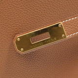 HERMES Hermes Kelly 32 Inner sewing gold gold metal fittings x engraved (around 2016) Ladies Togo Handbag A Rank Used Ginzo