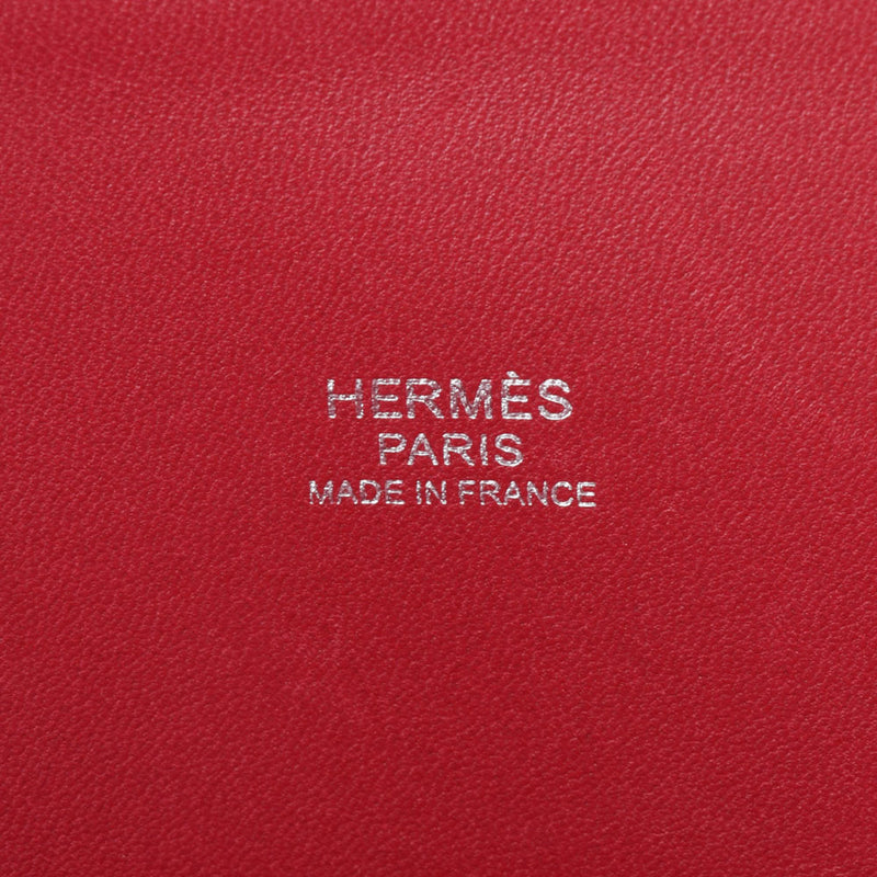 HERMES Hermes Boled 31 2WAY Ruby Silver metal T -engraved (around 2015) Ladies Toryon Lemance Handbag A Rank Used Ginzo