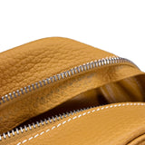 HERMES Hermes Preme 28 Natural Sable Silver Collection □ R engraved (around 2014) Ladies Fjord Handbag A Rank Used Ginzo