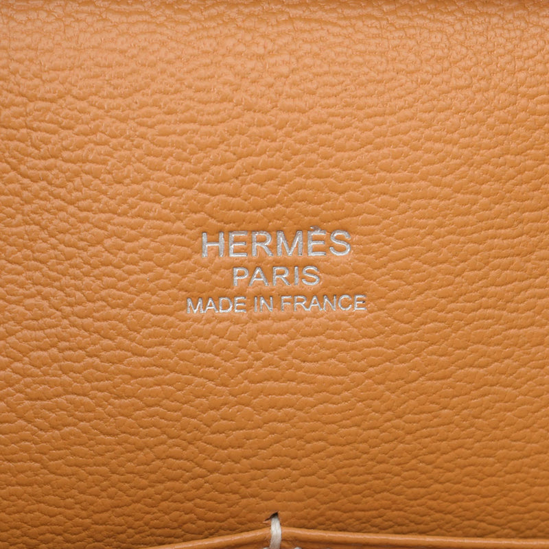爱马仕爱马仕（Hermes Hermes）preme 28天然黑貂银系列□r雕刻（2014年左右）女士峡湾手提包A级使用Ginzo