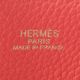 HERMES Hermes Dubble Sense 36 Reversible Rouge Kazakk □ Q -engraved (around 2013) Unisex Toryon Lemance Tote Bag AB Rank Used Ginzo