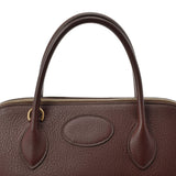 HERMES エルメス ボリード 37 茶 ゴールド金具 □F刻印(2002年頃) レディース トリヨンクレマンス ハンドバッグ ABランク 中古 銀蔵