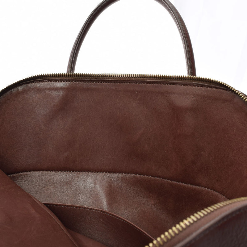 HERMES エルメス ボリード 37 茶 ゴールド金具 □F刻印(2002年頃) レディース トリヨンクレマンス ハンドバッグ ABランク 中古 銀蔵