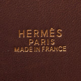 HERMES Hermes Bored 37 Tea Gold Bracket □ F engraved (around 2002) Ladies Toryon Lemance Handbag AB Rank Used Ginzo