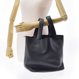 HERMES エルメス ピコタンロック GM 黒 シルバー金具 X刻印(2016年頃) レディース トリヨンクレマンス ハンドバッグ Aランク 中古 銀蔵