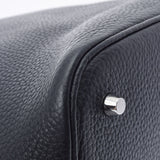 HERMES エルメス ピコタンロック GM 黒 シルバー金具 X刻印(2016年頃) レディース トリヨンクレマンス ハンドバッグ Aランク 中古 銀蔵