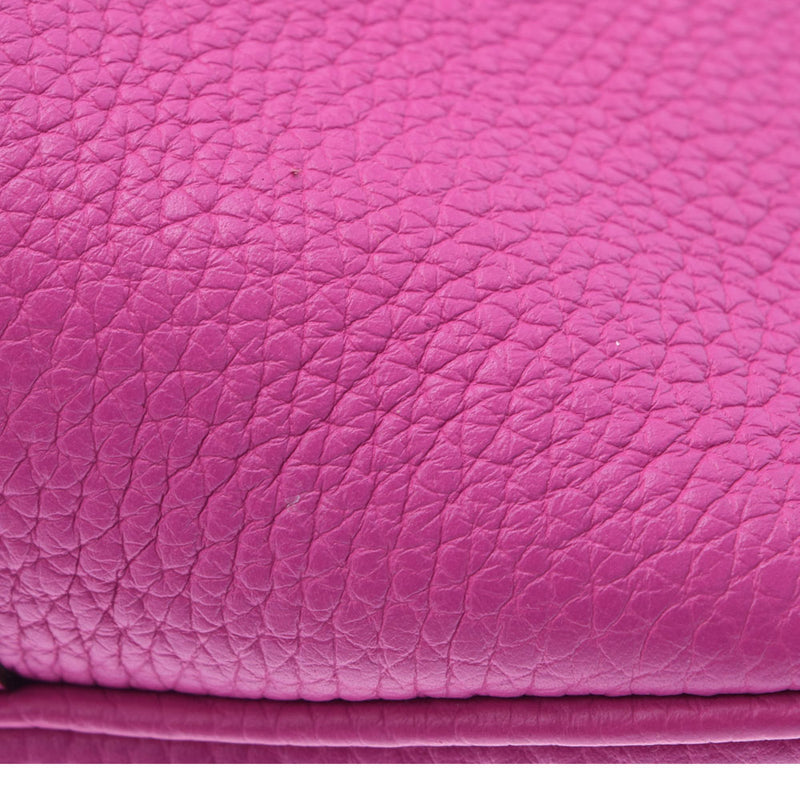 HERMES エルメス ピコタンロック MM マグノリア シルバー金具 C刻印(2018年頃) レディース トリヨンクレマンス ハンドバッグ ABランク 中古 銀蔵