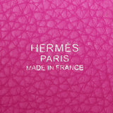 HERMES Hermes Picotan Lock MM Magnolia Silver Bracket C engraved (around 2018) Ladies Toryon Lemance Handbag AB Rank Used Ginzo